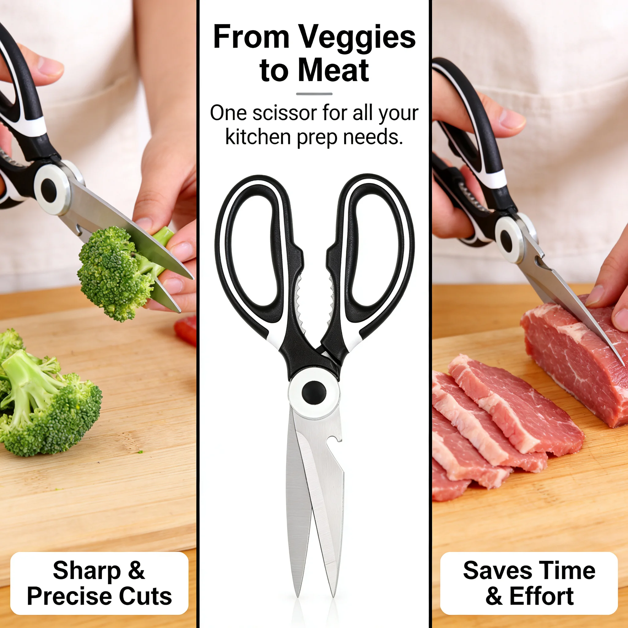 All-in-One Heavy Duty Kitchen Scissors 3