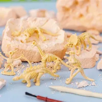 Educational Dinosaur Fossil Excavation Toys Archaeological Dig DIY Assembly Model For Children Boys Girls Birthday Xmas Gifts 1
