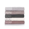 1 Pc 34x34cm 100% Cotton Absorbent Dot Striped Solid Color Soft Comfortable Men Women Bathroom Travel Square Face Towel 4