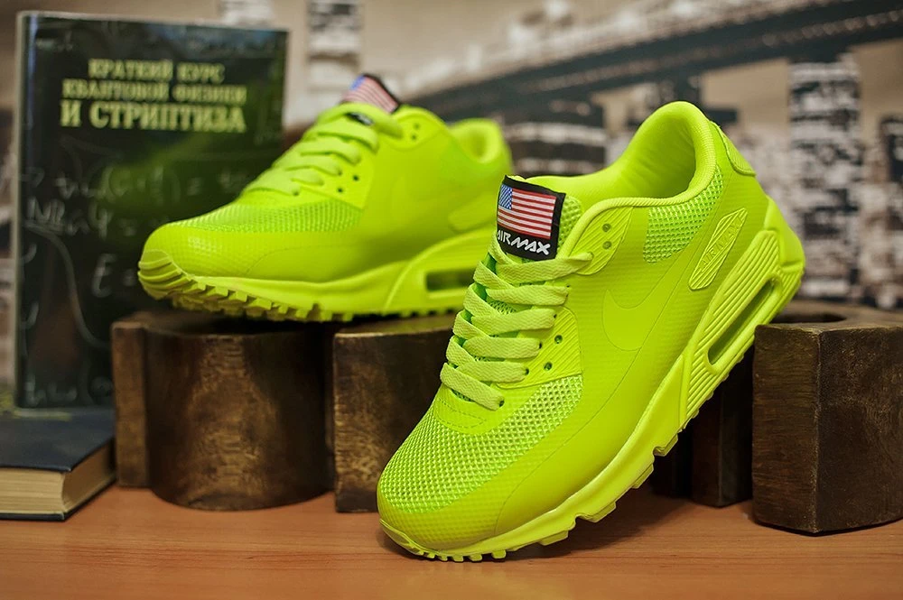 ley Converger Deshabilitar Nike Zapatillas deportivas Air Max 90 para mujer, color verde, Hyperfuse,  demisezon|Zapatos vulcanizados de mujer| - AliExpress