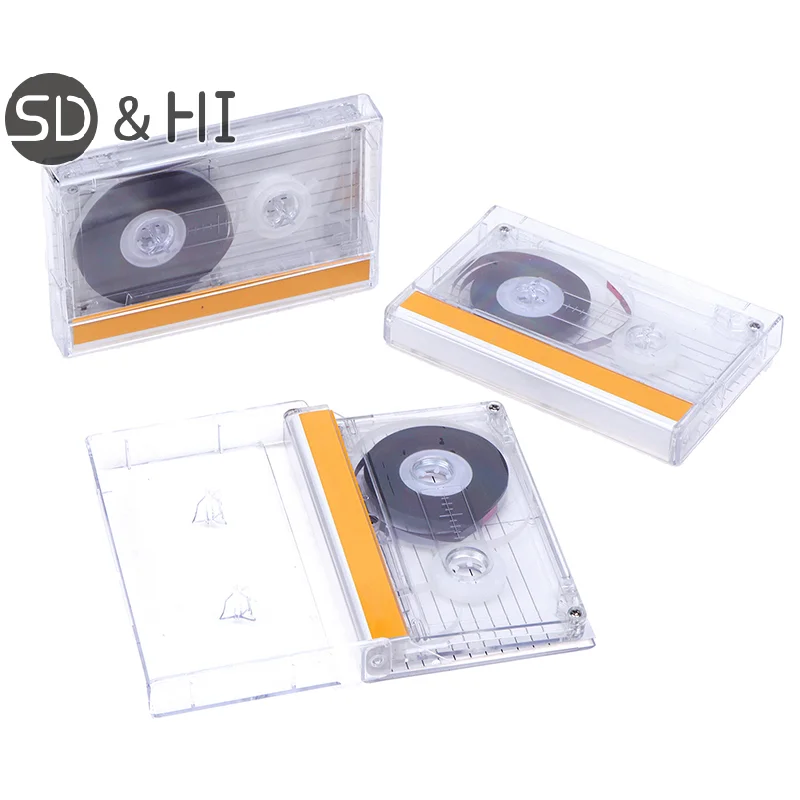 Audio Tape Recorder Standard Cassette Blank Tape 45/60/90 Minutes Magnetic Speech Music Recording