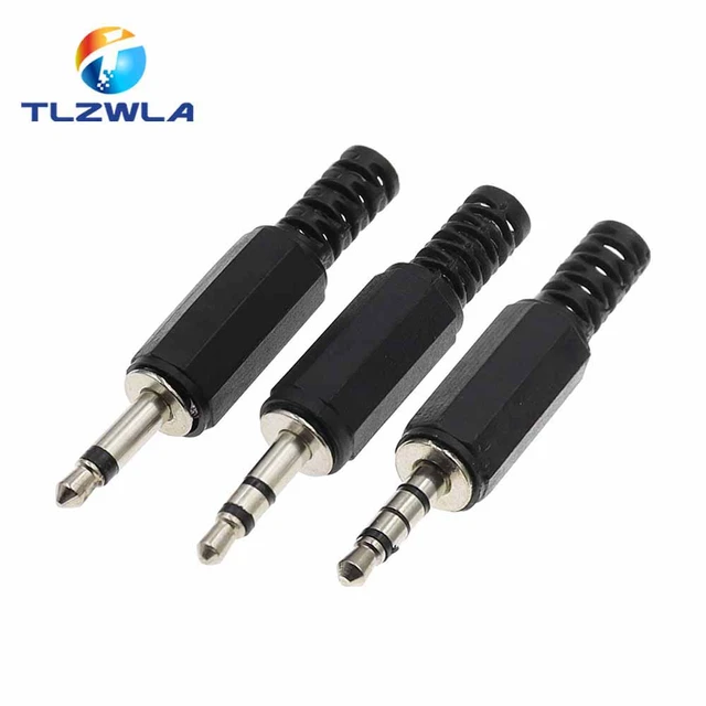 3.5mm 2-Cond Mono (Male Plug) to 3.5mm 3-Cond Stereo (Female Jack) Adapter