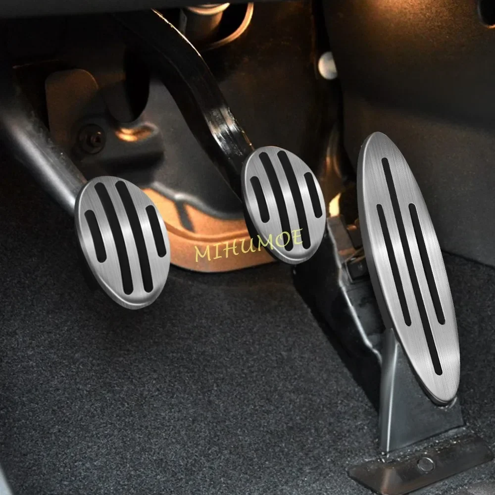 Car Pedals Pedal Cover For 2007-Mini Cooper Convertible Clubman MT Clutch Brake Gas car accessories