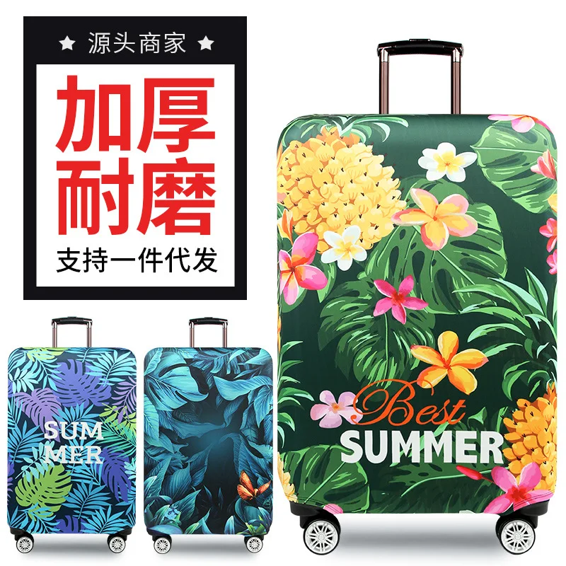 

Hot Fashion World Approved Luggage Cover Protective Suitcase Cover Trolley Case Travel Luggage Dust Cover 18 to 32inch