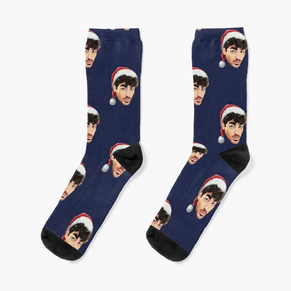 christmas joe jonas Socks winter gifts custom sports socks moving stockings Boy Child Socks Women's
