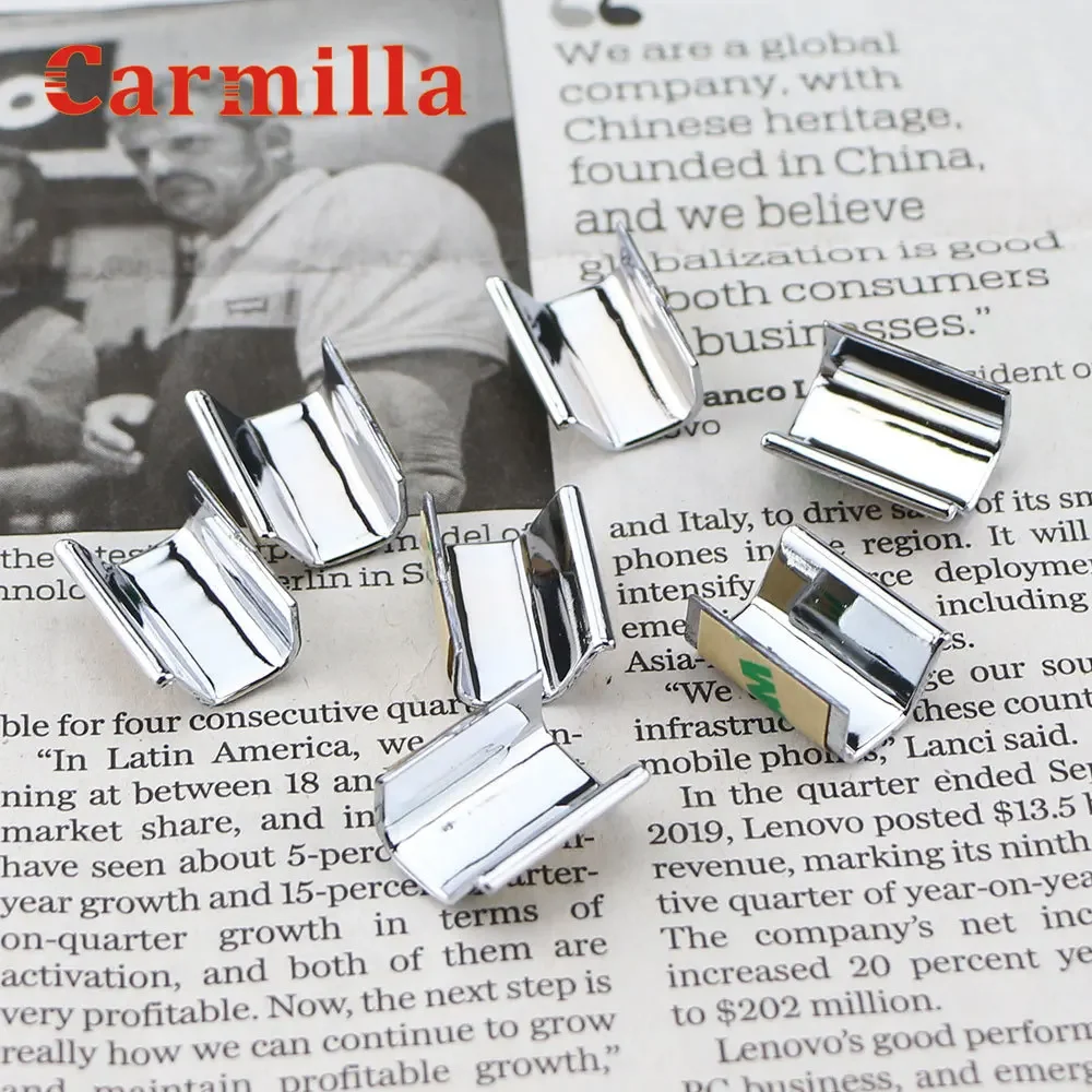 Car Moulding Decoration Interior Mouldings Interior Moulding Trim Strip Carmilla for Skoda Octavia Fabia 2 Yeti Car Door Window Lift Button Switch Sequin Interior Mouldings ABS Chrome Trim Accessories