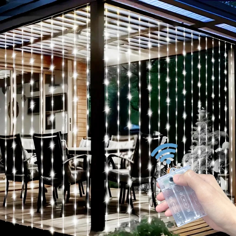 Enchanting LED Fairy Lights with 8 Lighting Modes - Perfect for Holiday, Celebration & Home Decor