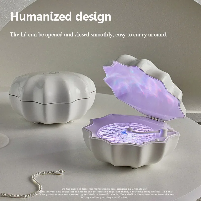 Shell Light Audio Wireless Small Bluetooth Mini Speaker Desktop High Sound Quality Subwoofer