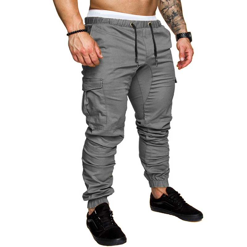 21 Style The New Upgrade Men Casual Sports Pants Sweatpants Male Jogger Cargo Harem Pencil Pants Trousers