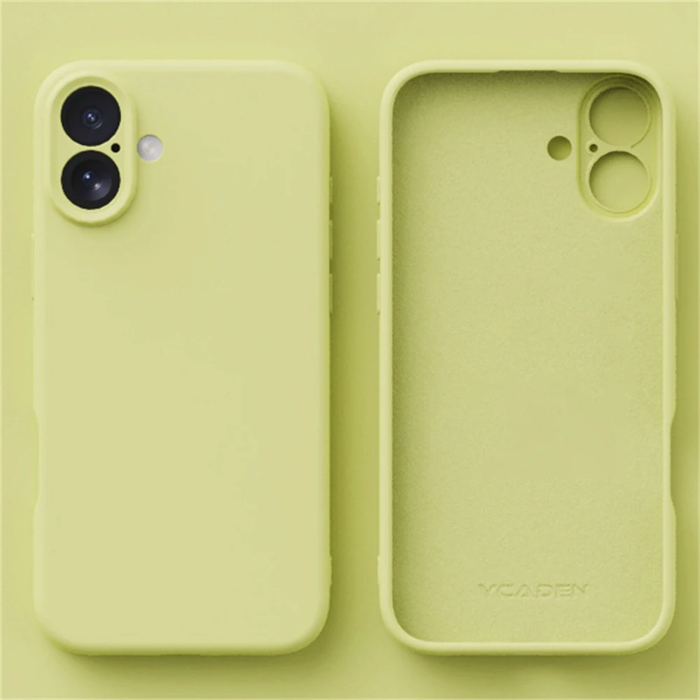 Premium Liquid Silicone Shockproof Phone Case - Soft TPU Cover & Accessories