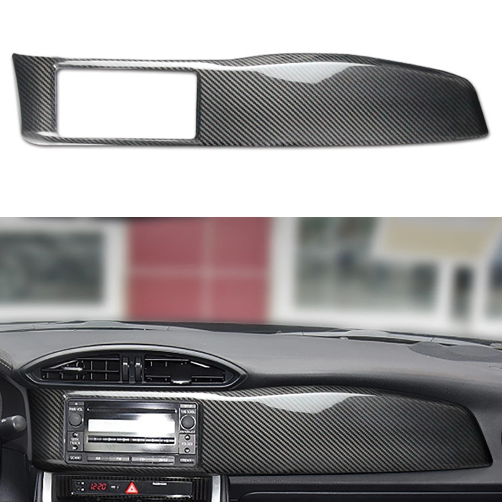 

Панель приборной панели, передняя панель приборной панели, наклейка, рамка для Toyota 86 и Subaru BRZ 2013 2014 2015 2016 2017 2018 2019 2020