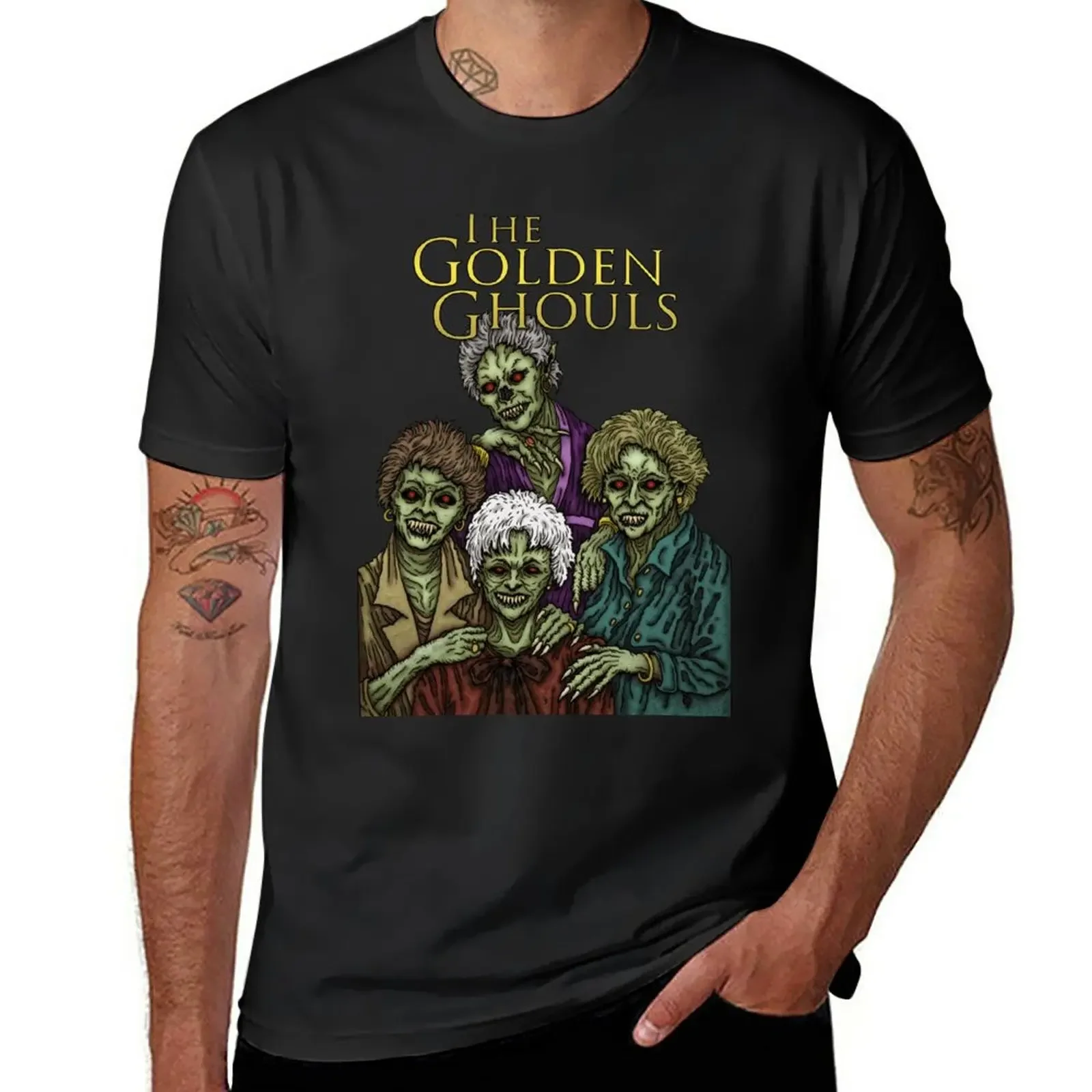 

Golden Ghouls - Azhmodai 2020 T-Shirt plus size tops hippie clothes plain mens clothes