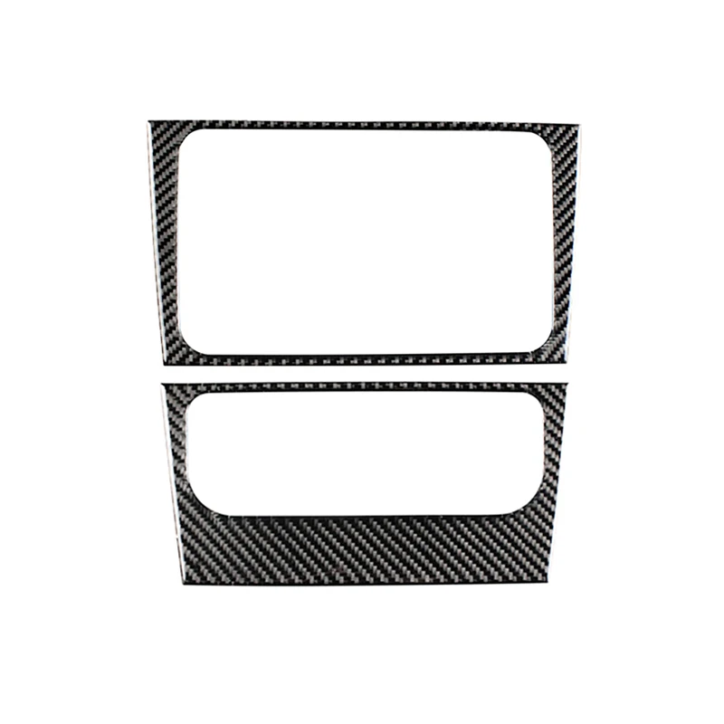 For VW Golf 6 MK6 Car Carbon Fiber Center Control Panel Air Vent Gear Shift Frame Headlight Switch Ashtray Box Cover Inner Trim