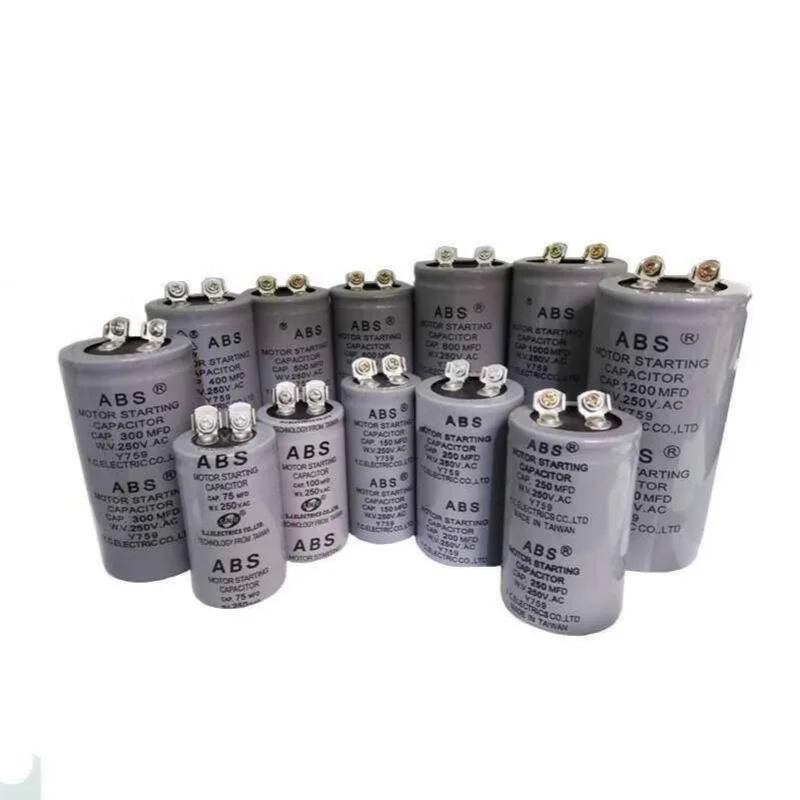 New start the capacitance of the original ABS v100 250/200/300/400/500/600/800/1000/1200 MFD