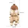 Coconut Shell Parrot Chewing Toy Hanging Natural Wooden Parrot Cage Bite Toy Medium Large Bird Supplies игрушки для попугаев 6