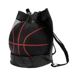 Basketball Backpack Durable Scratch-resistant Basketball Net Sports Equipment Ball Storage Backpack for Sports