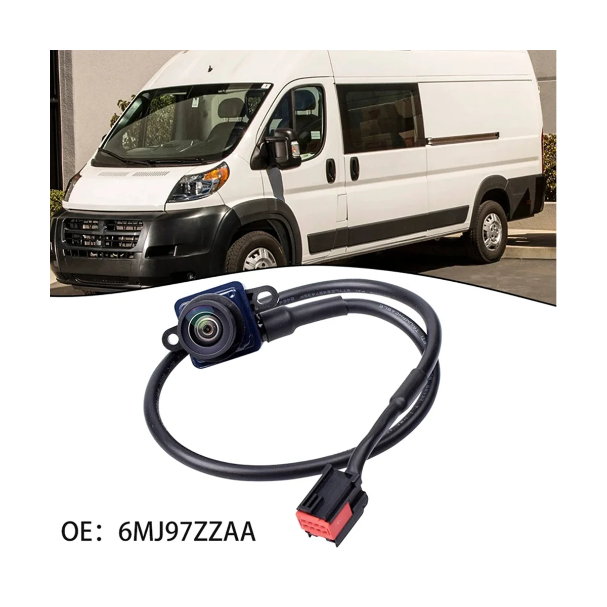 Dogde Ram ProMaster 1500 2500 3500 2014 2021 후방 카메라, 주차 보조 백업 카메라, 6MJ97ZZAA