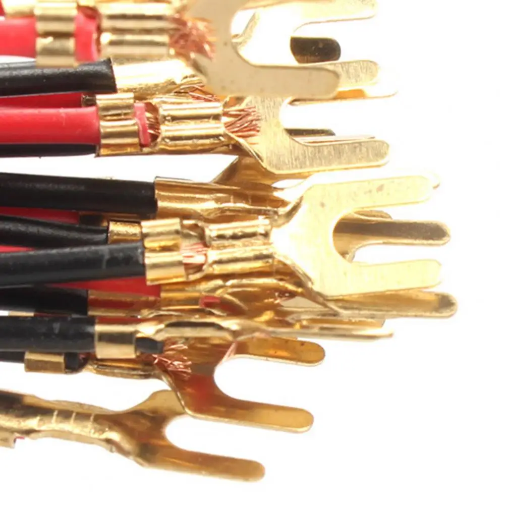 Battery Bulb Holder Connecter 10Pcs U Shaped Physics Electrical Testing Experiment Crocodile Clips Wire Connecter School educational toy,physics experimental equipment