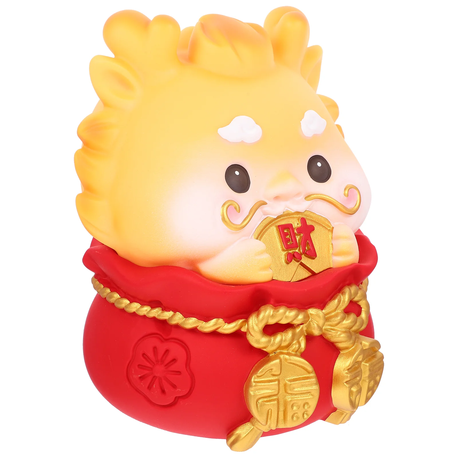 

Dragon Piggy Bank New Year Dragon Figurine Coin Bank Lovely Dragon Coin Saving Jar