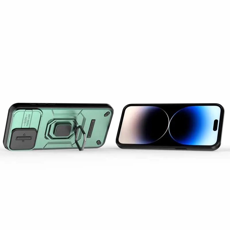 Shockproof Slide Lens Camera Armor Protective Case