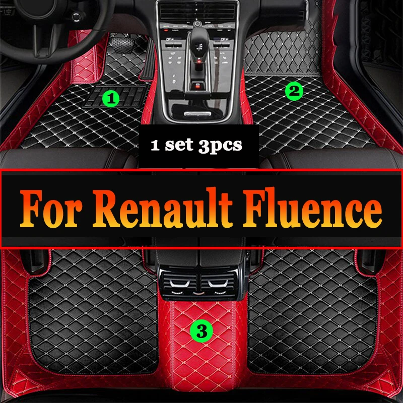 

Car Floor Mats For Renault Fluence 2011 2012 2013 2014 2015 2016 2017 Custom Auto Foot Pads Automobile Carpet Cover accessories