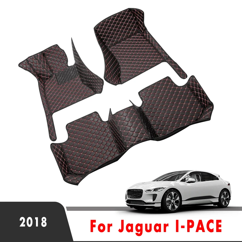 Custom Car Floor Mats For Jaguar Ipace 2018 Auto Accessories Interior