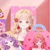DIY Princess Makeup Set Kawaii Coloring Arts and Crafts Kids Girls Children Toy Book Lover Gifts Art Supplies Office 5
