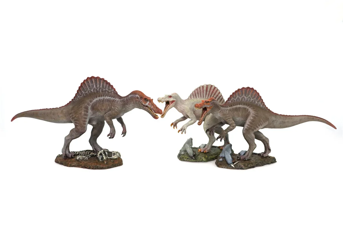 Nanmu studio 1/35 verdringer 2.0 spinosaurus figuur dinosaurus dier model  verzamelaar volwassen scène decoratie volledige lengte portret - AliExpress, image size:1200x800