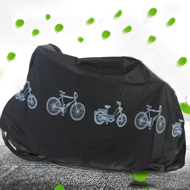 Funda Bicicleta,exterior Proteger De Lluvia Agua Polvo