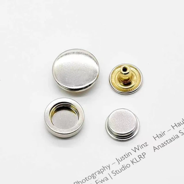 20sets Brass Snaps fasteners installation molds Sewing snaps tools Coat metal  snaps Jacket buttons Wallet buckle Metal Rivets - AliExpress