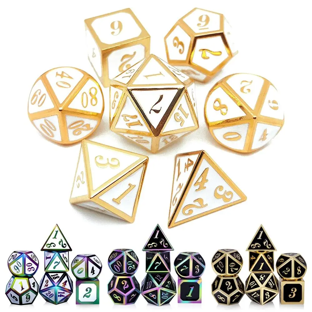 

7 шт., цветные металлические детали для D & d