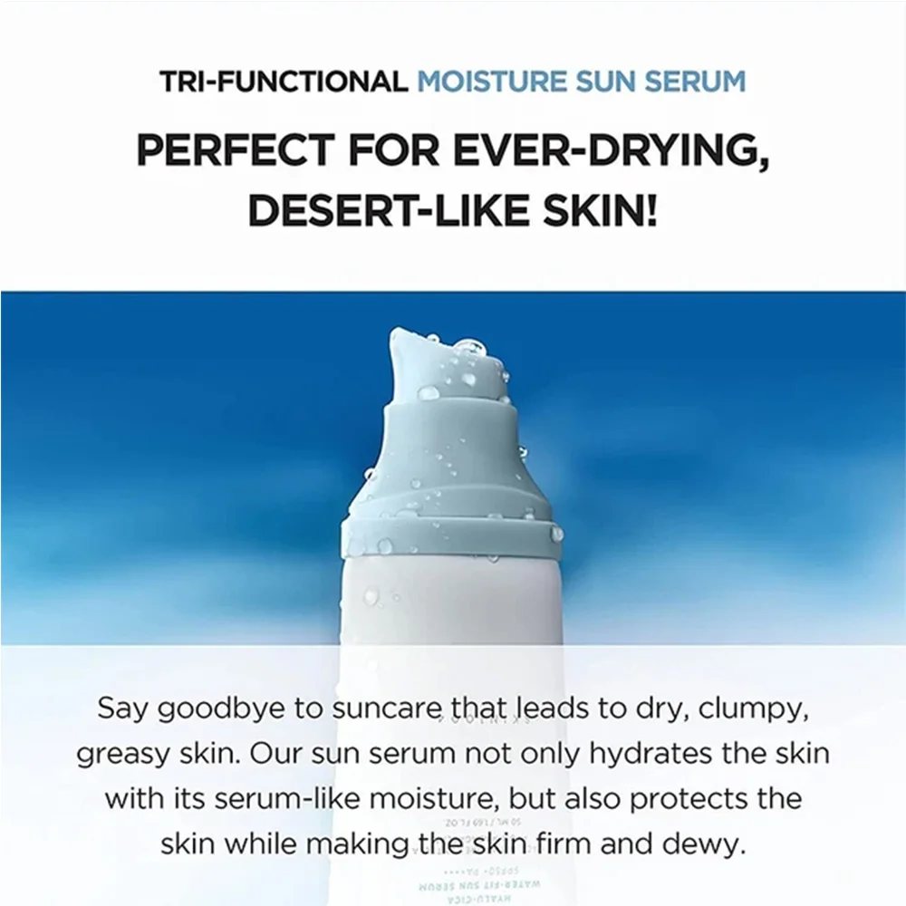 Original 50 Facial Sunscreen Centella Protector Solar Sunblock Skin Whitening Cream Korean Moisturizing Protector New Care Body 3