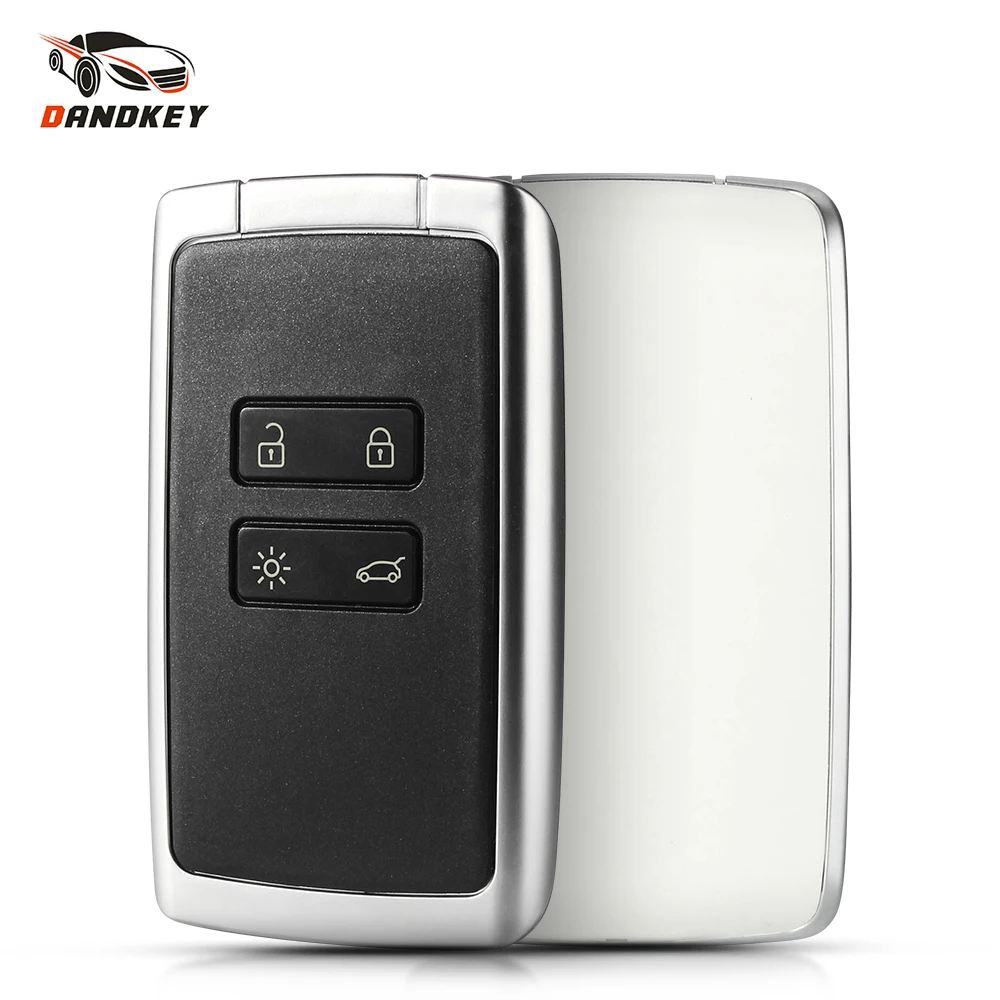 Dandkey 4 Buttons Smart Remote Car Key Shell for Renault Megane 4