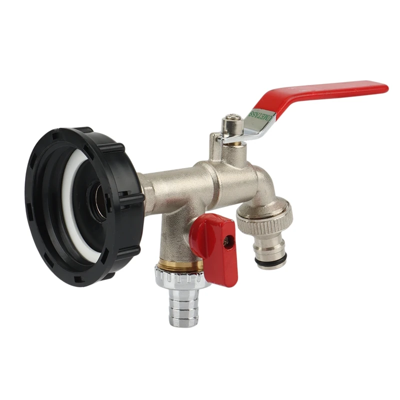 

1/2 IBC Adapter Garden Water Tank Faucet Connector Rainwater Valve Adapter Tap Water Connectors