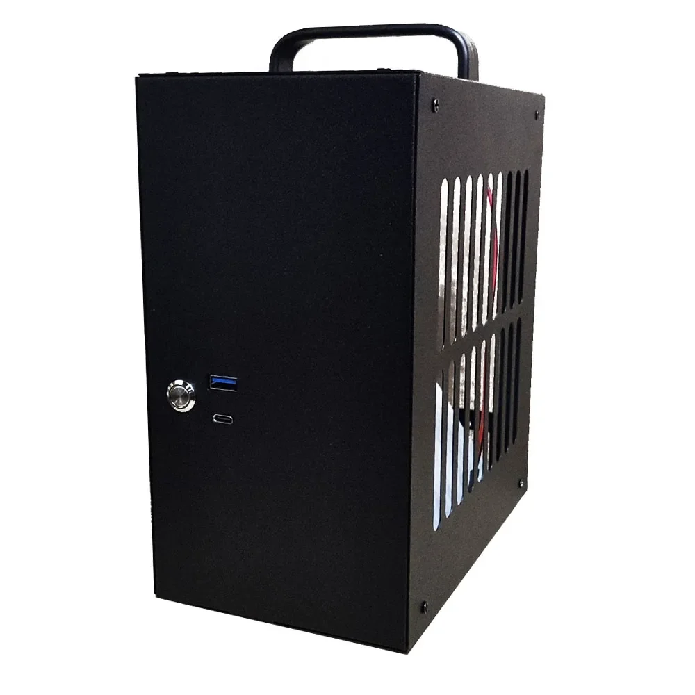 T39 4.9L A4 Chassis HTPC Mini ITX Game Computer Support 188mm Graphics Card 47mm Radiator Independent Display Case