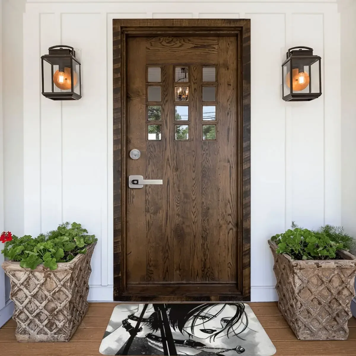NANA Non-slip Doormat Bath Mat Singer Balcony Carpet Welcome Rug Indoor Decorative 6