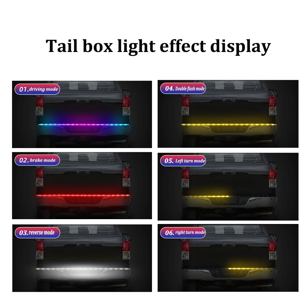 รูปสินค้า สายไฟ LED ปรับสีได้ สำหรับรถยนต์และรถบรรทุก