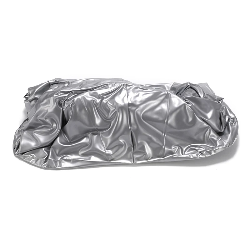 Description Picture 6 of itemA PVC Silver Inflatable Upper Body Model Women Men and Children Mannequin Clothing Body Display Props
