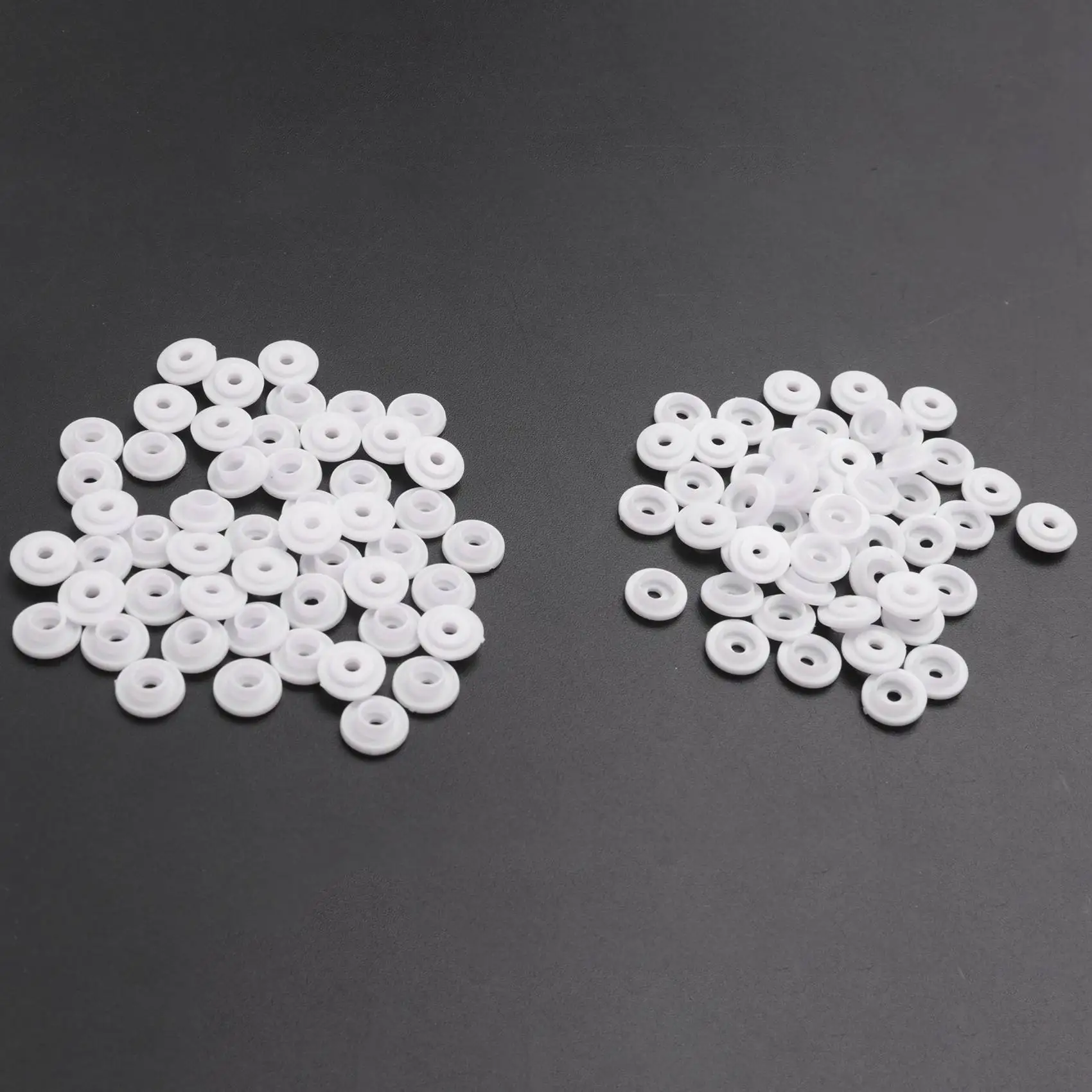 50 pcs T3 KAM SNAPS press studs Scrapbook Sewing buttons white HOT