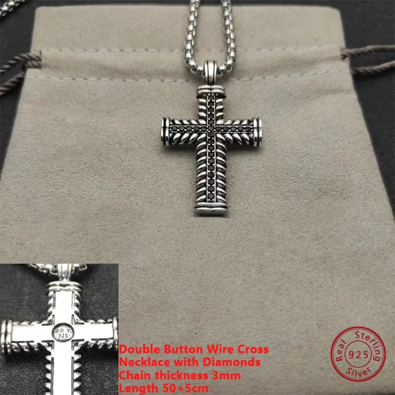 

Эксклюзивное персонализированное ожерелье из серебра 2024 пробы-незаменимый модный аксессуар для конфет