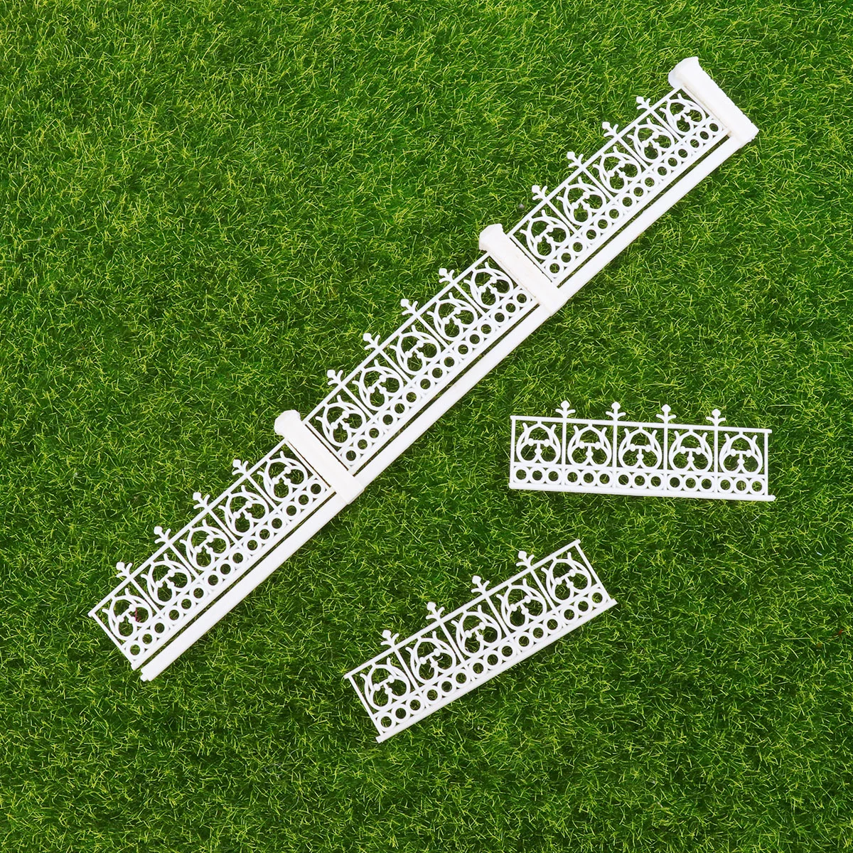 

1m 1/100 DIY Garden Fence Courtyard Fence Ornament Sand Table Building Model Materials (MR1406)
