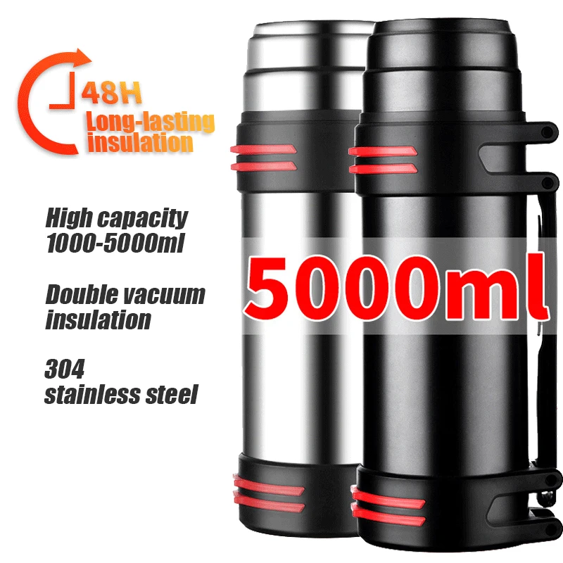 15LStainlessSteelThermosBottleVacuumFlasksWaterBottle
