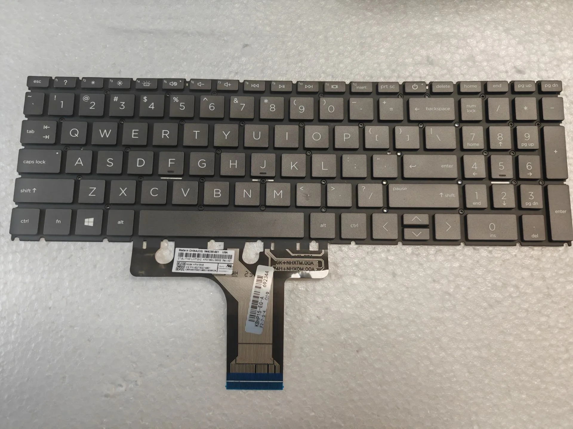 

US Keyboard for HP 17-CN 17-CP 17S-CU 470 G8 TPN-L140 TPN-L139 Backlit black