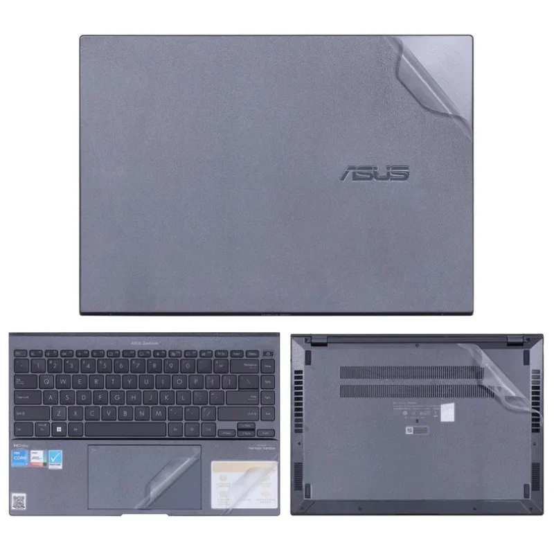 Anti Impressões Digitais Pré-cortadas Vinil Adesivo Decalque para Laptop Capa de Filme para Asus Zenbook 14 Oled Ux3404 Ux3405 Ux3402 Um3402 2023 2023 - Imagem 5