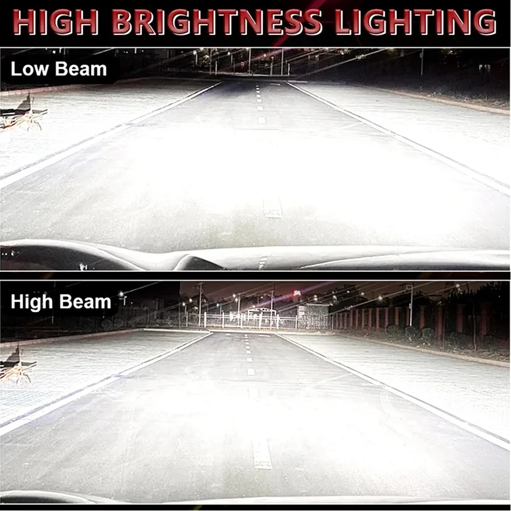 H7 LED 자동차 헤드라이트 전구 캔버스 5800W 자동차용 H4 LED 헤드램프 H8 H1 H11 LED 안개등 9005 HB3 9006 HB4 9012 HIR2 12V 24V