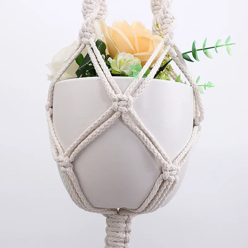รูปสินค้า สวนแขวนผ้าฝ้าย ตกแต่งบ้านสไตล์โบฮีเมียน