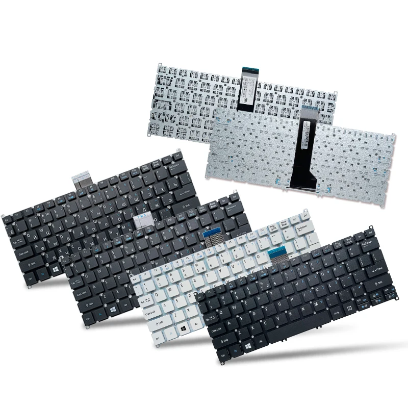 

US/RU клавиатура для Acer Aspire ES1-111 ES1-111M ES1-311 ES1-331 ES1-111M ES1-131 R3-131T V5-122 V5-122P