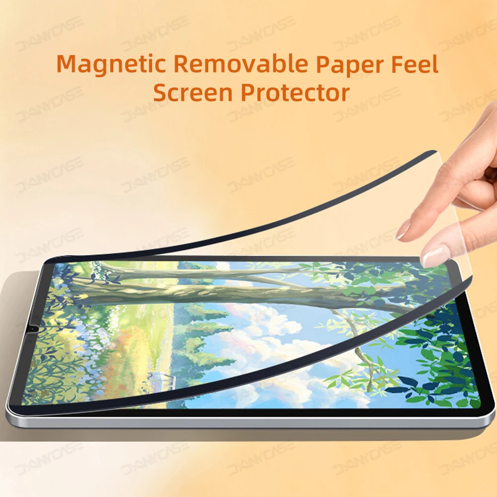 Protetor de Tela para Xiaomi Pad Paper Feel Matte Frosted Magnético Filme de Escrita 10.61 Mipad Pro 11in in 11in - Imagem 3