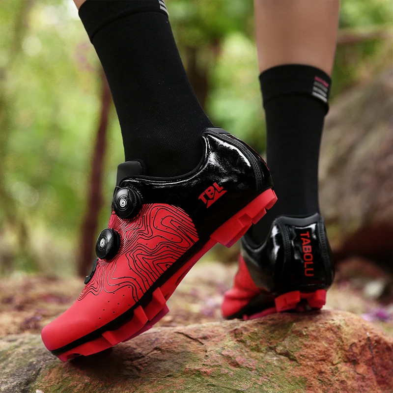 Cycling Sneaker Mtb Cleats Men Carbon Sports Speed Bike Shoes Women Mountain Racing Flat SPD Road Cycling Footwear