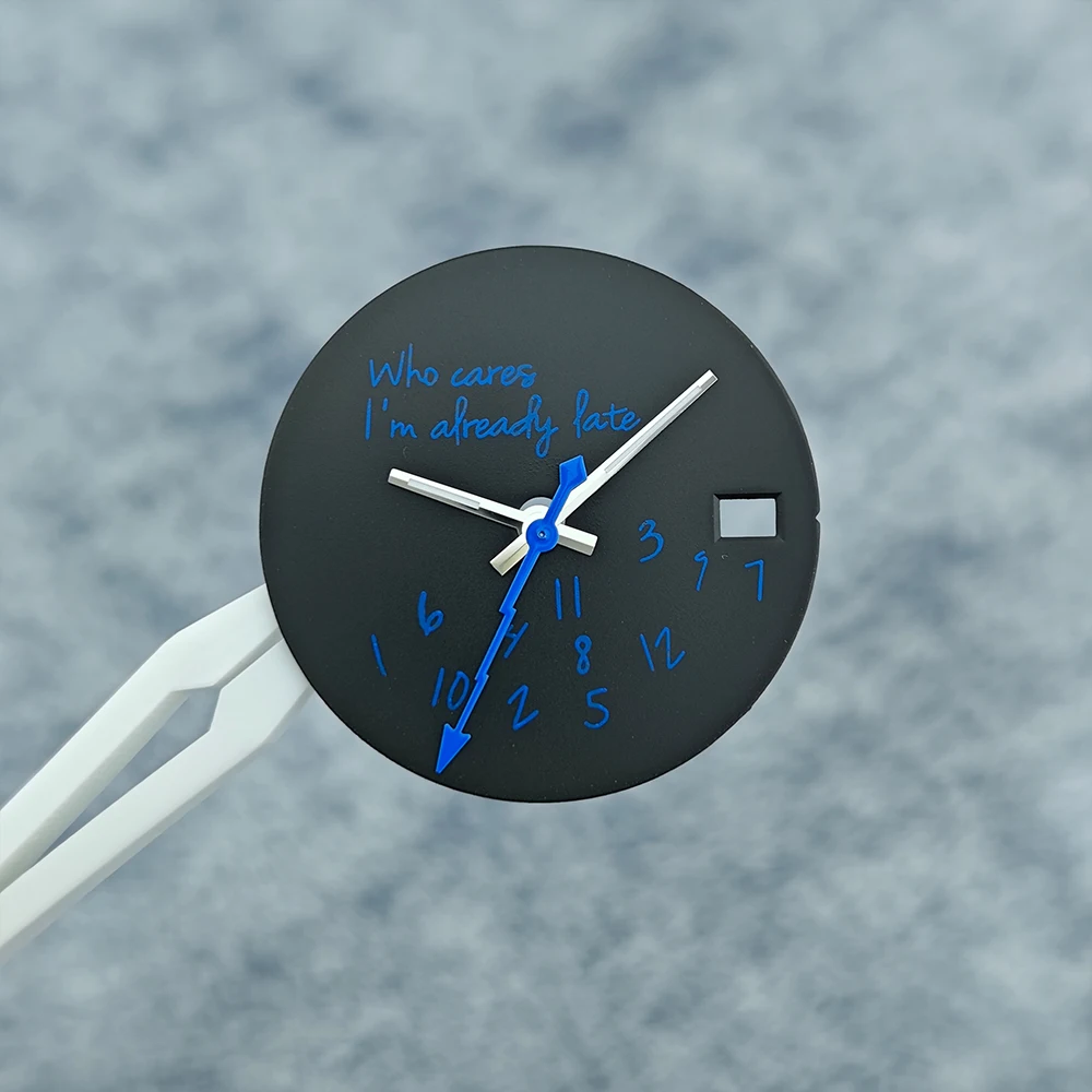 Watch Dial Accessories 28.5mm Dial + hands Suitable for NH36/35 Movement
